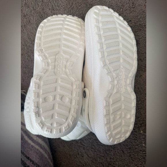 Crocs White unisex classic‎ lined Neo puff boots women’s size 11 / men’s 9 NWT - Picture 4 of 6